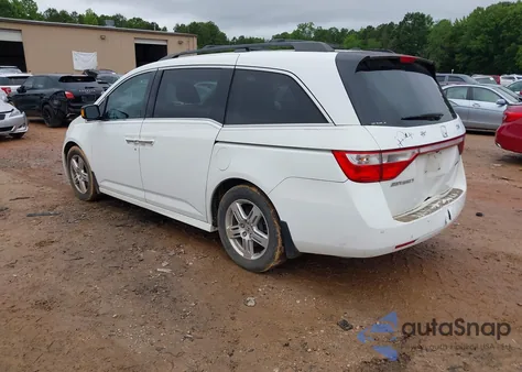 2011 Honda Odyssey Touring/Touring Elite из США, поврежденный, VIN 5FNRL5H97BB088337